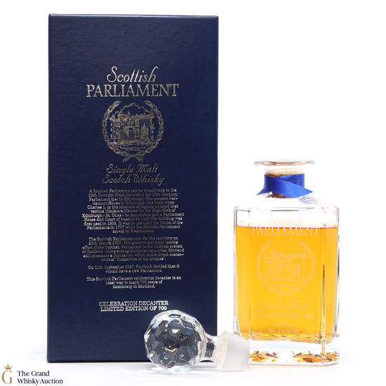 Scottish Parliament - Celebration Decanter