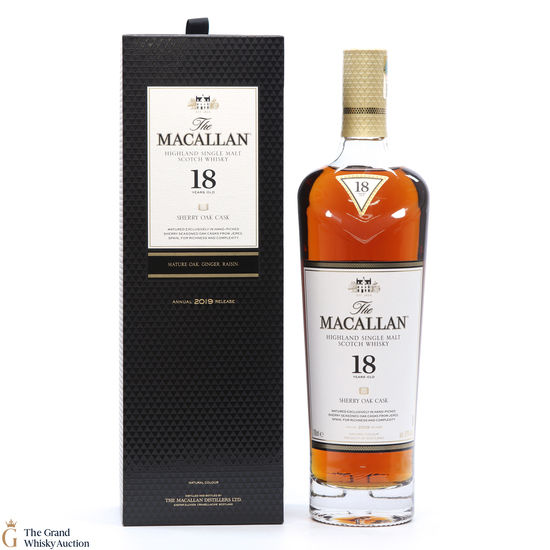 Macallan - 18 Year Old - Sherry Oak (2019)