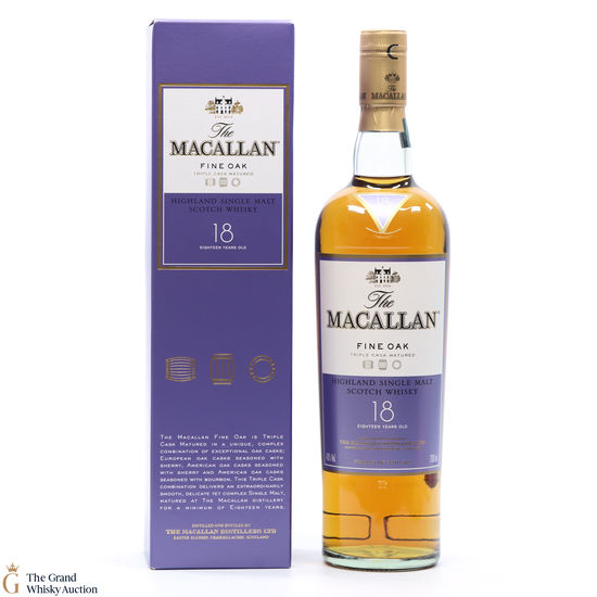 Macallan - 18 Year Old - Fine Oak