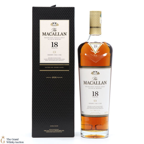 Macallan - 18 Year Old Sherry Oak - (2021)