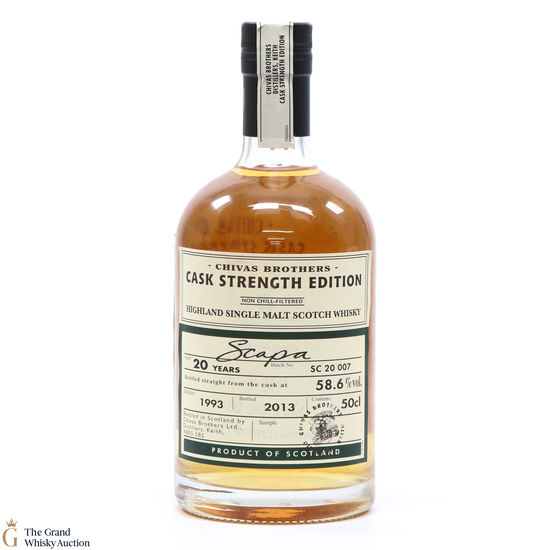 Scapa - 20 Year Old Cask Strength SC 20 007