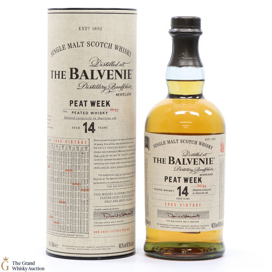 Balvenie - 14 Year Old - Peat Week 2003