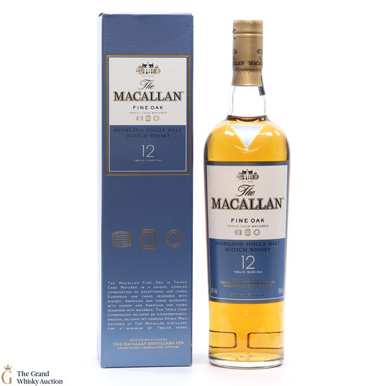 Macallan - 12 Year Old - Fine Oak 