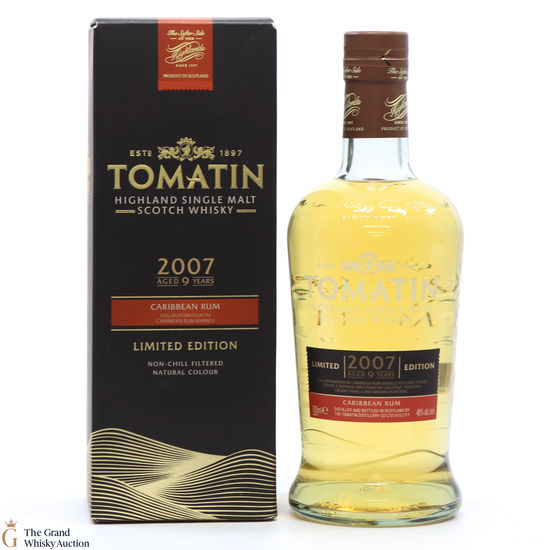 Tomatin - 9 Year Old 2007 - Caribbean Rum