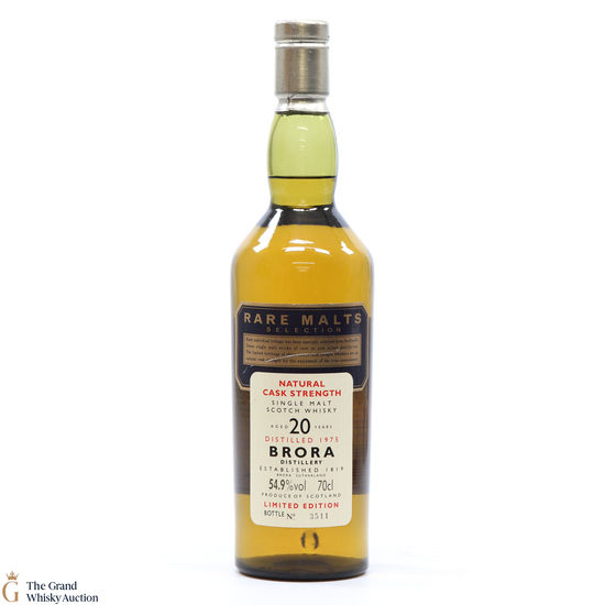 Brora - 20 Year Old 1975 - Rare Malts 54.9%
