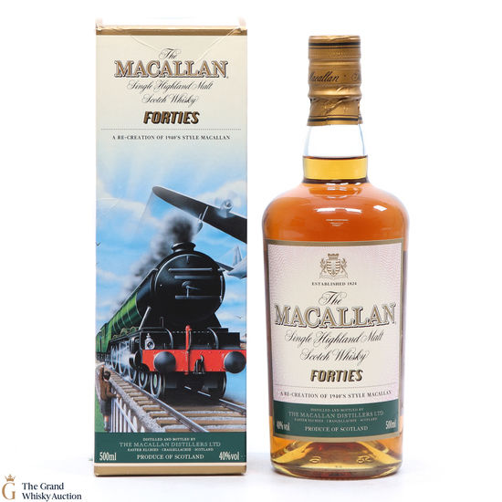 Macallan - Travel Decades Series - Forties (50cl)