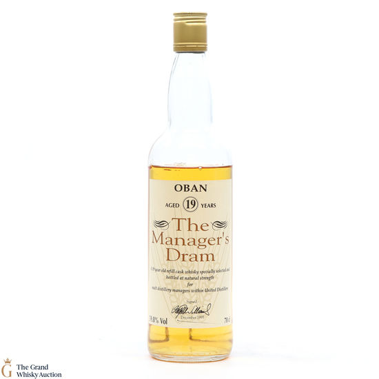 Oban - 19 Year Old - 1995 Managers Dram