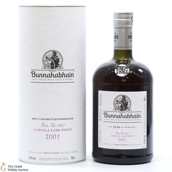 Bunnahabhain - Marsala Cask Finish 2001 - Feis Ile 2021