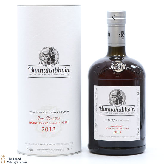 Bunnahabhain - Moine Bordeaux Finish 2013 - Feis Ile 2021