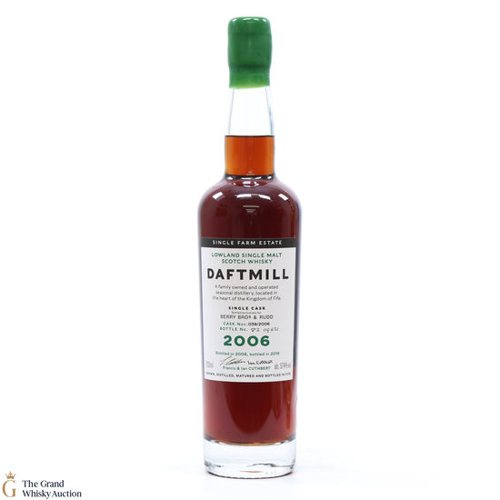 Daftmill - 2006 - Single Cask #039/2006 - (Berry Bros & Rudd)