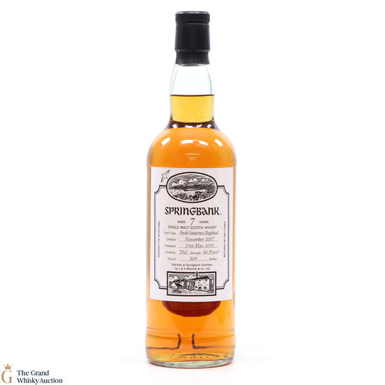 Springbank - 7 Year Old 2007 - Open Day 2015