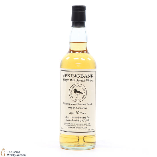 Springbank - 10 Year Old Machrihanish Golf Club