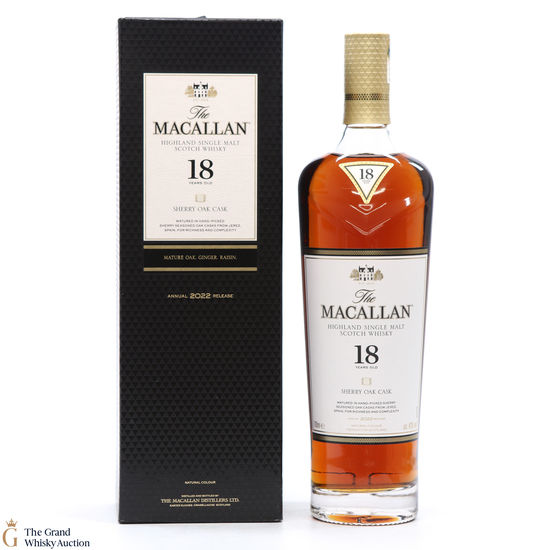Macallan - 18 Year Old Sherry Oak (2022)