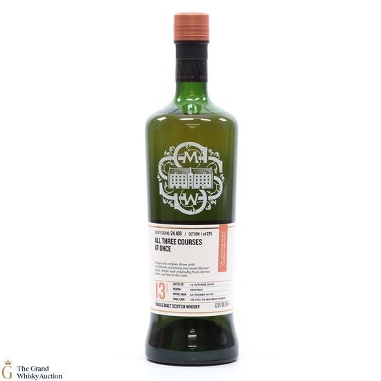 Macallan - 13 Year Old SMWS 24.166 All Three Courses At Once
