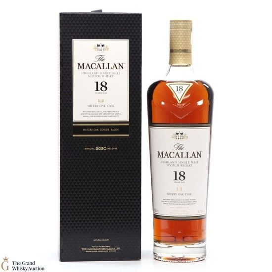 Macallan - 18 Year Old - Sherry Oak (2020)