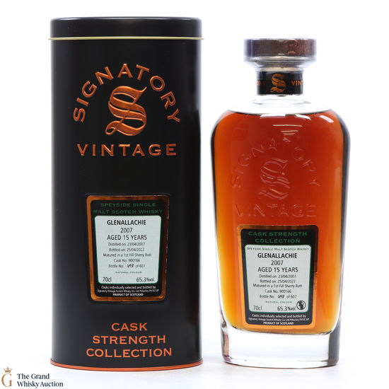 Glenallachie - 15 Year Old 2007 #900166 - Signatory Vintage
