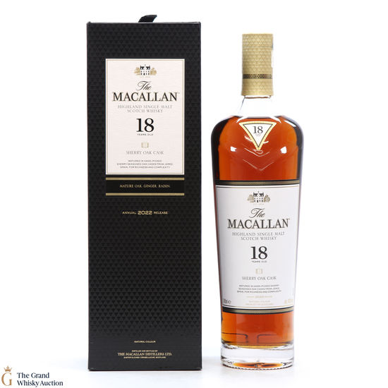 Macallan - 18 Year Old - Sherry Oak (2020)
