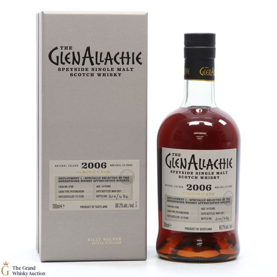 GlenAllachie - 14 Year Old #4768 2006 - Sherrybomb Appreciation Soc.