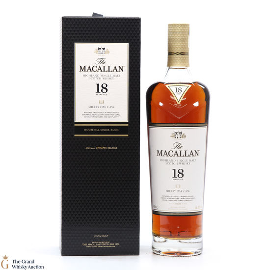 Macallan - 18 Year Old - Sherry Oak (2020)