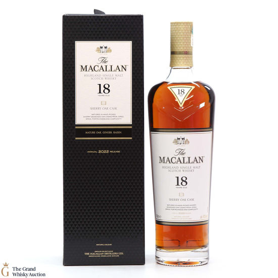 Macallan - 18 Year Old Sherry Oak (2022)