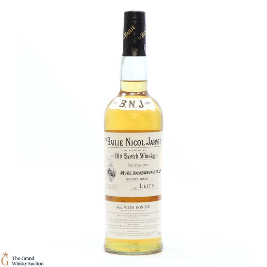 Bailie Nicol Jarvie - Old Scotch Whisky