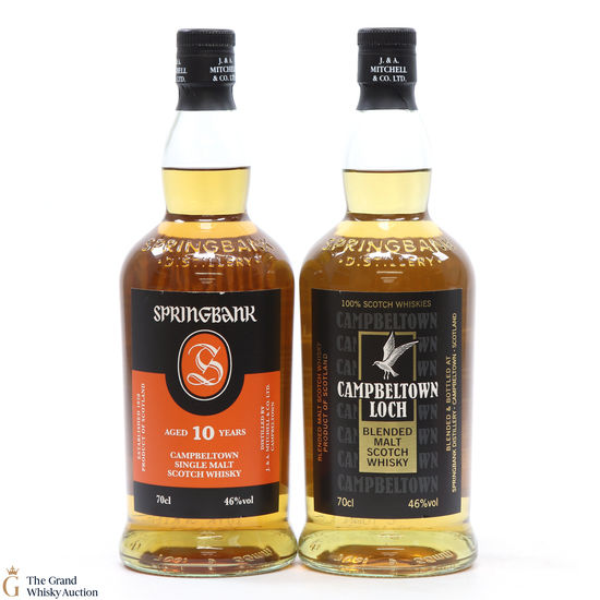 Springbank - 10 Year Old & Campbeltown Loch (2 x 70cl)