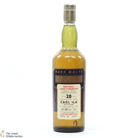Caol Ila - 20 Year Old - 1975 Rare Malt 61.18% 75cl