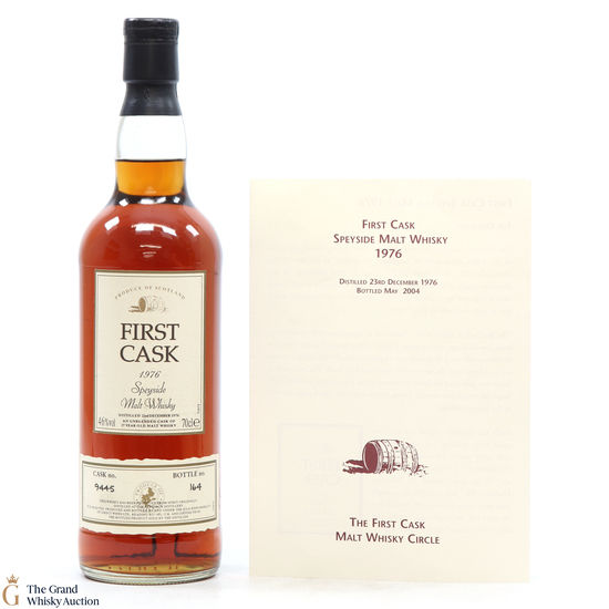 Benriach - 27 Year Old 1976 First Cask #9445