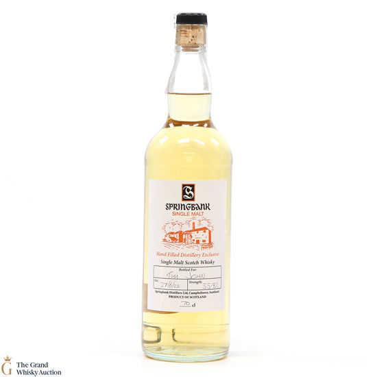 Springbank - 2022 Handfilled Distillery Exclusive 55.8%