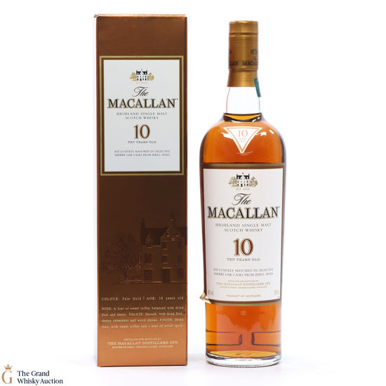 Macallan - 10 Year Old - Sherry Oak