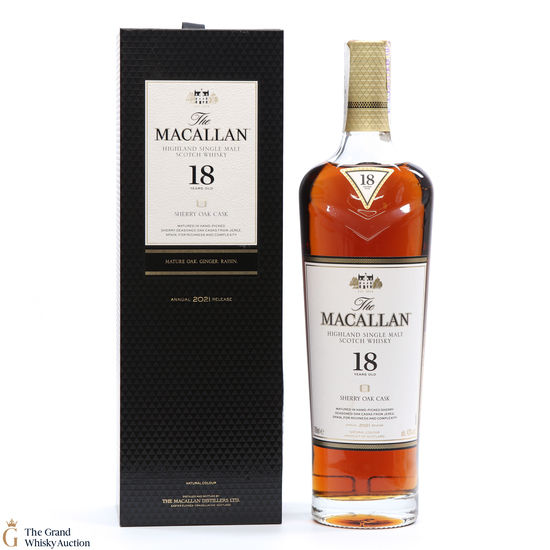 Macallan - 18 Year Old Sherry Oak - (2021)