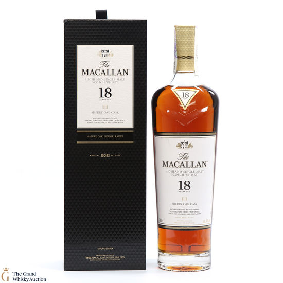 Macallan - 18 Year Old Sherry Oak - (2021)