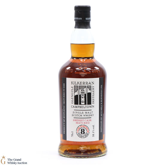 Kilkerran - 8 Year Old - Sherry Oak - Cask Strength 58.1%