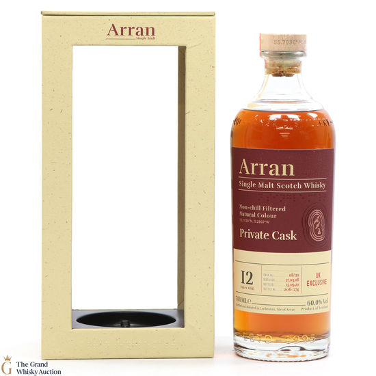 Arran - 12 Year Old 2008 - UK Exclusive