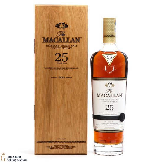 Macallan - 25 Year Old - Sherry Oak - 2021
