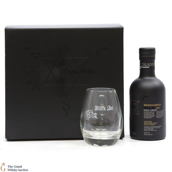 Bruichladdich - 24 Year Old - Black Art 05.1 (20cl) & Glass - Omnia ab Una