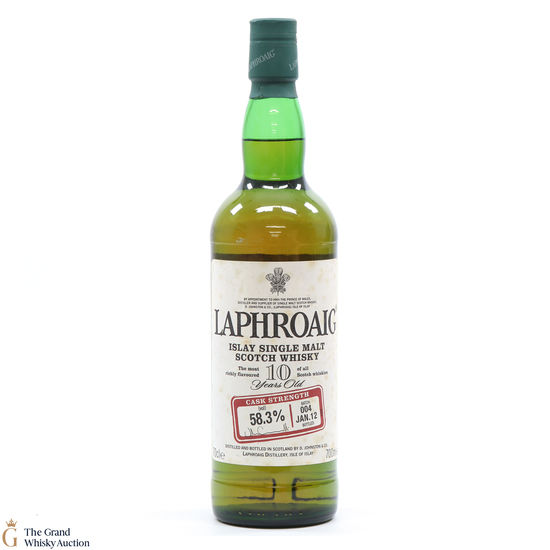 Laphroaig - 10 Year Old - Original Cask Strength Batch #004