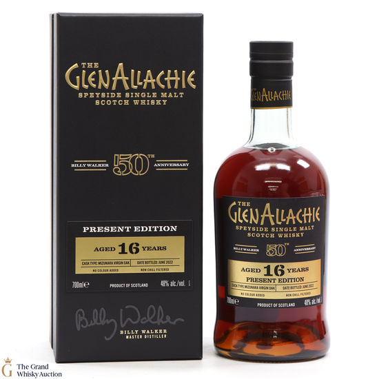 Glenallachie - 16 Year Old - Billy Walker 50th Anniversary - Present Edition