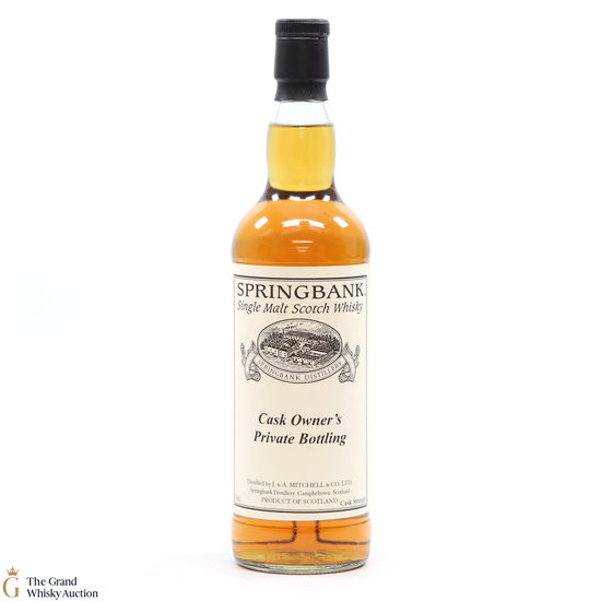 Springbank - Cask Owner's Private Bottling