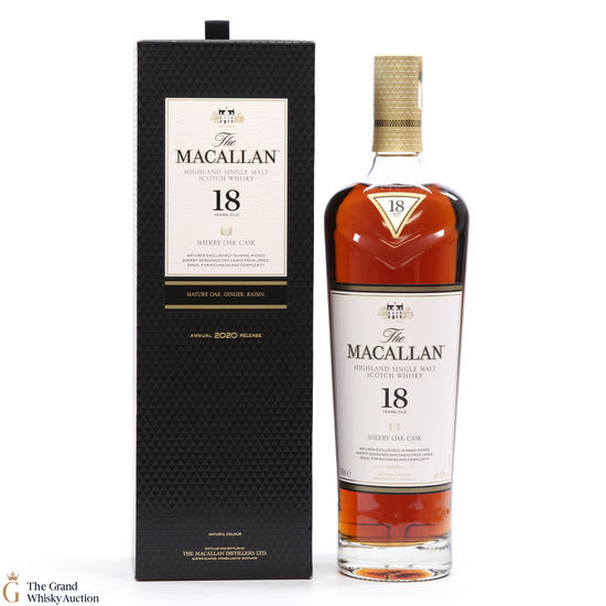 Macallan - 18 Year Old - Sherry Oak (2020)