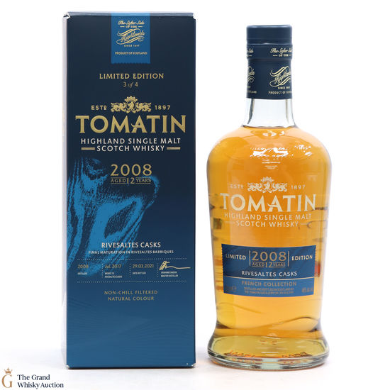 Tomatin - 12 Year Old 2008 Riversaltes Casks Limited Edition #3
