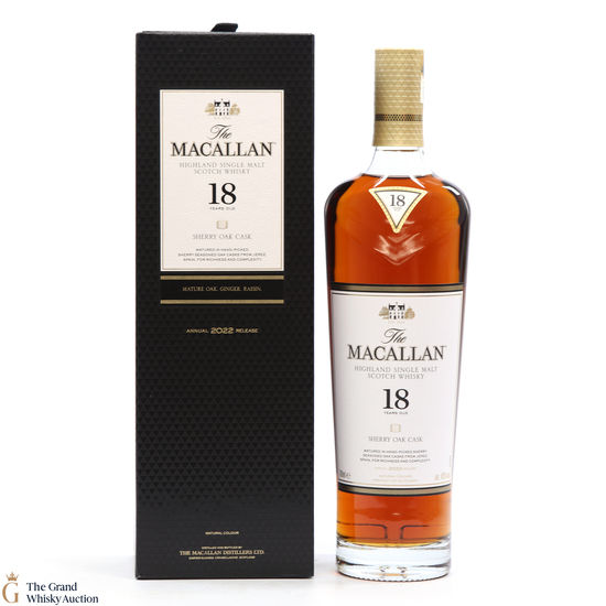 Macallan - 18 Year Old Sherry Oak (2022)