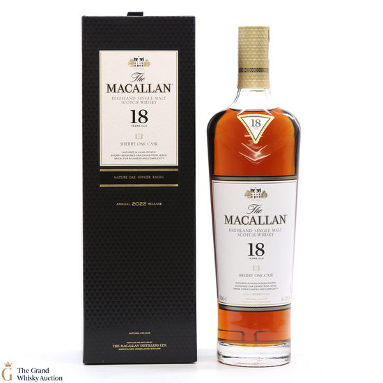 Macallan - 18 Year Old Sherry Oak (2022)