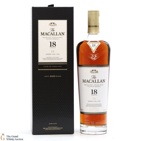 Macallan - 18 Year Old Sherry Oak (2022)