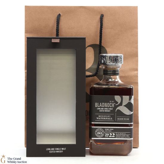 Bladnoch - Waterfall Collection 2022 Exclusive Release Batch #3 & Bag