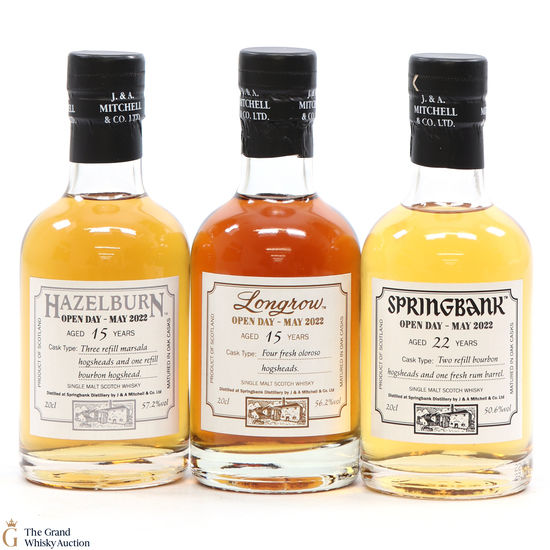 Campbeltown Malts Festival Open Day 2022 (3 x 20cl)