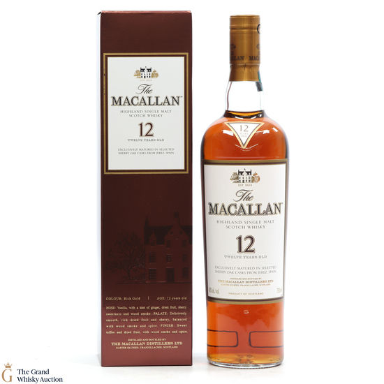 Macallan - 12 Year Old - Sherry Oak 75cl