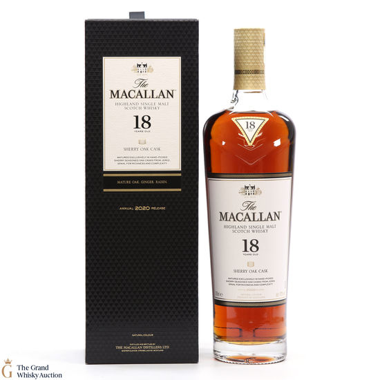Macallan - 18 Year Old - Sherry Oak (2020)