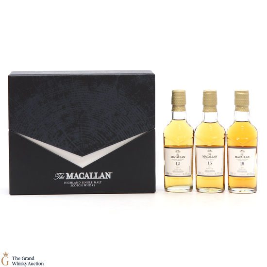 Macallan - 12, 15 & 18 YO Double Cask Set (3 x 5cl)