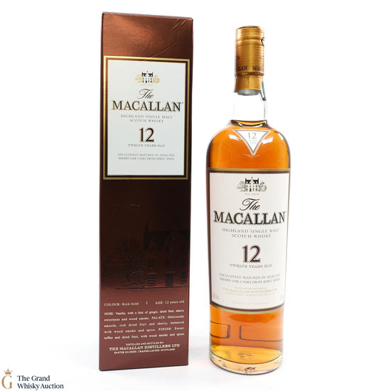 Macallan - 12 Year Old - Sherry Oak